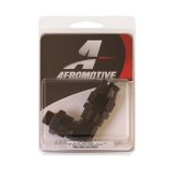 Aeromotive PTFE Hose End - AN-06 to AN-08 Hose - 90 Deg - Black Anodized thumbnail 6