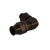 Aeromotive PTFE Hose End - AN-06 to AN-08 Hose - 90 Deg - Black Anodized thumbnail 7