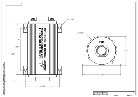 Aeromotive Marine 1000HP Fuel Pump thumbnail 8