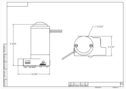 Aeromotive Street Pump 7-PSI - AN-08 Ports thumbnail 1