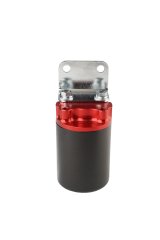 Aeromotive Canister Fuel Filter - 3/8 NPT/100-Micron (Red Housing w/Black Sleeve) thumbnail 4