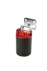 Aeromotive Canister Fuel Filter - 3/8 NPT/100-Micron (Red Housing w/Black Sleeve) thumbnail 5