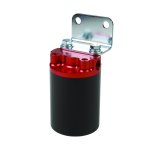 Aeromotive Canister Fuel Filter - 3/8 NPT/100-Micron (Red Housing w/Black Sleeve) thumbnail 7