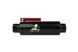 Aeromotive In-Line AN-10 Filter w/Shutoff Valve 100 Micron SS Element - Black Anodize Finish thumbnail 5