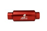 Aeromotive In-Line Filter - AN-10 size - 40 Micron SS Element - Red Anodize Finish thumbnail 3