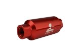 Aeromotive In-Line Filter - AN-10 size - 40 Micron SS Element - Red Anodize Finish thumbnail 7