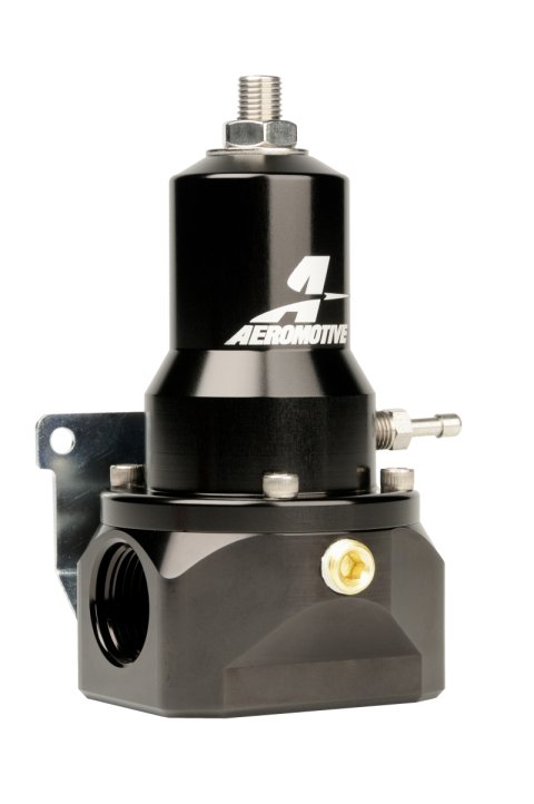 Aeromotive Regulator - 30-120 PSI - .500 Valve - 2x AN-10 Inlets / AN-10 Bypass thumbnail 1