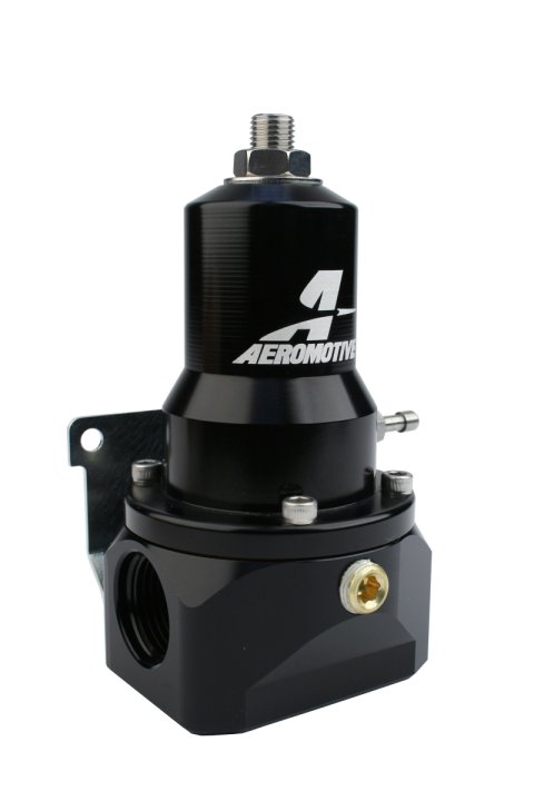Aeromotive Regulator - 30-120 PSI - .500 Valve - 2x AN-10 Inlets / AN-10 Bypass thumbnail 2