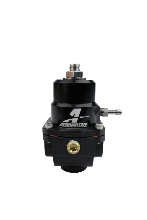 Aeromotive Adjustable Regulator - 35-75PSI - .313 Valve - (2) -08 Inlets/-08 Return thumbnail 2