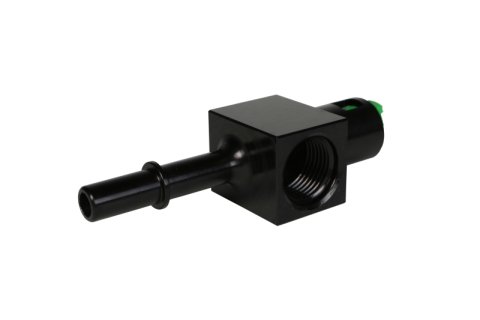 Aeromotive 3/8in Quick Connect with AN-08 port and 1/8in gauge port thumbnail 6