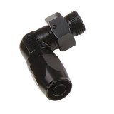 Aeromotive AN-8 Male O-Ring Boss to 90 Deg Hose End thumbnail 1