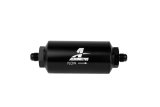 Aeromotive In-Line Filter - (AN-6 Male) 10 Micron Microglass Element Bright Dip Black Finish thumbnail 5