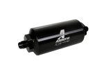 Aeromotive In-Line Filter - (AN-6 Male) 10 Micron Microglass Element Bright Dip Black Finish thumbnail 7