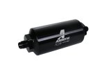 Aeromotive In-Line Filter - (AN-6 Male) 40 Micron Stainless Mesh Element Bright Dip Black Finish thumbnail 2