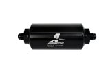 Aeromotive In-Line Filter - (AN-6 Male) 40 Micron Stainless Mesh Element Bright Dip Black Finish thumbnail 3