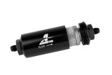 Aeromotive In-Line Filter - (AN-6 Male) 40 Micron Stainless Mesh Element Bright Dip Black Finish thumbnail 4
