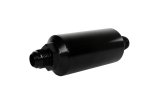 Aeromotive In-Line Filter - (AN -10 Male) 10 Micron Fabric Element Bright Dip Black Finish thumbnail 2