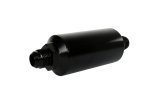 Aeromotive In-Line Filter - (AN -10 Male) 10 Micron Fabric Element Bright Dip Black Finish thumbnail 7