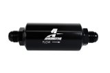 Aeromotive In-Line Filter - (AN -10 Male) 40 Micron Stainless Mesh Element Bright Dip Black Finish thumbnail 1