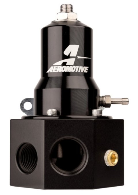 Aeromotive Adjustable Fuel Pressure Regulator 30-120PSI .313 Valve -3x -8 / 1x -10 Inlet -10 Return thumbnail 4