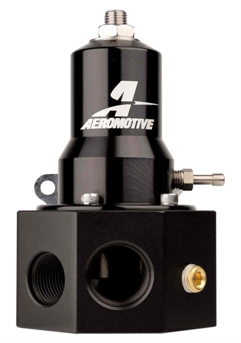 Aeromotive Adjustable Fuel Pressure Regulator 30-120PSI .313 Valve -3x -8 / 1x -10 Inlet -10 Return thumbnail 8