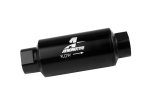 Aeromotive In-Line Fuel Filter 40-M Stainless Mesh Element ORB-10 Port (Bright-Dip Black) 2in. OD thumbnail 3