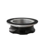 Aeromotive Fill Cap - Screw-On - 3in - Flanged - 6-Bolt - Black thumbnail 1