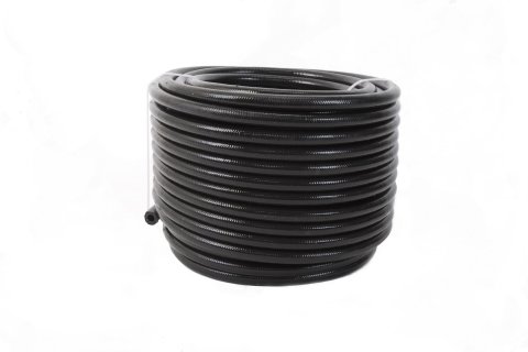 Aeromotive PTFE SS Braided Fuel Hose - Black Jacketed - AN-06 x 20ft