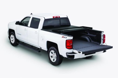 Tonno Pro 07-13 Chevy Silverado 1500 5.8ft Fleetside Tonno Fold Tri-Fold Tonneau Cover thumbnail 6