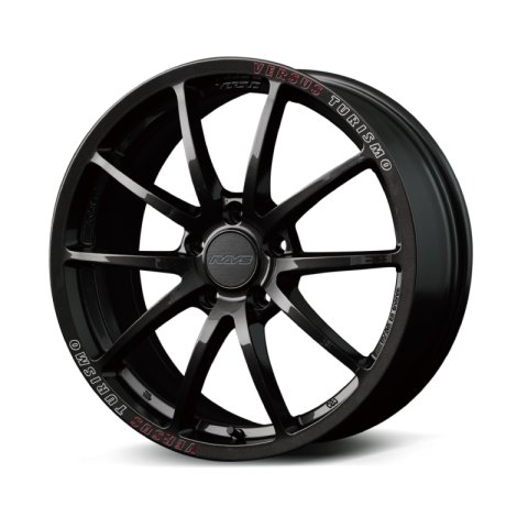 Versus VT125S 18X7.5 +41 5x112 Super Dark Gunmetal/MC/RAP (Red Clear) thumbnail 1