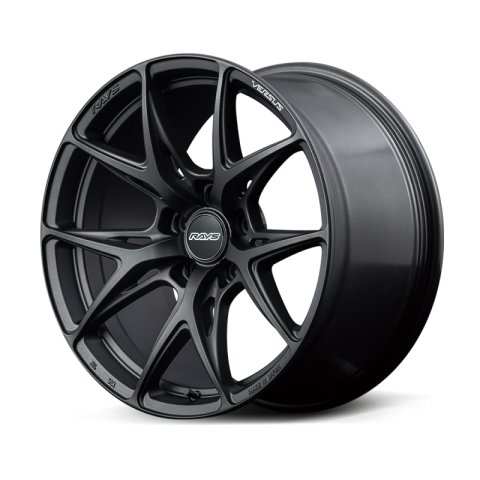 Versus VV21S 20X8.5 +45 5x112 Matte Super Dark Gunmetal thumbnail 2