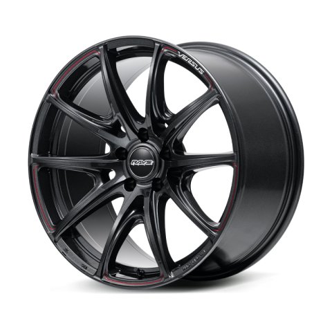 Versus VV25R 19x9.5 / +45 ET / 5.114.3 - Glass Black + Rap thumbnail 2