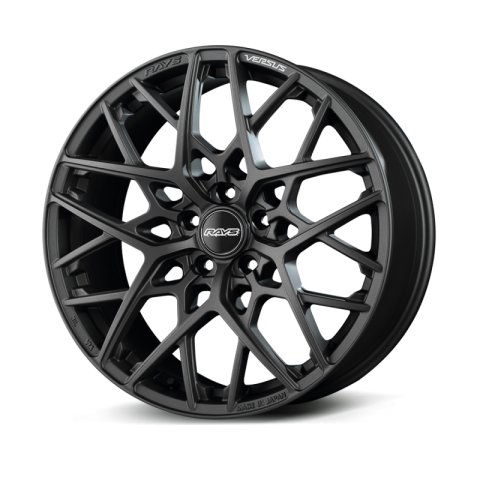 Versus VV25M 20X8.5 / +45 / 5x108 - Matte Super Dark Gunmetal thumbnail 1