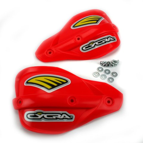 Cycra Enduro Handshield - Red thumbnail 1