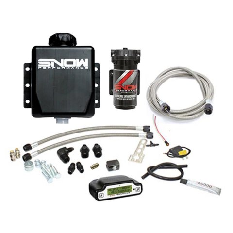Snow Performance Stg 3 Boost Cooler EFI 2D MAP Prog. Water Injection Kit (SS Braided Line & 4AN) thumbnail 1