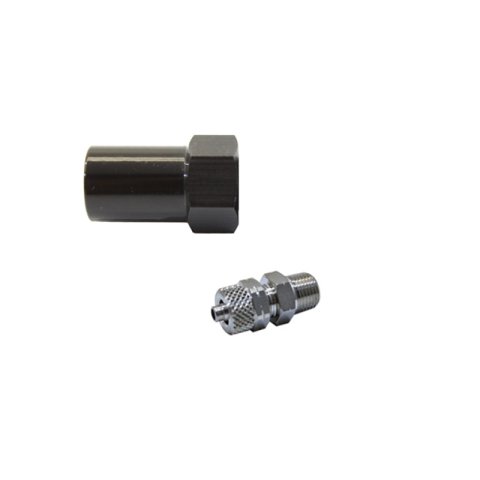 Snow Performance 1/8in NPT to 1/4in Quick-Connect Low Profile Straight Nozzle Holder thumbnail 2