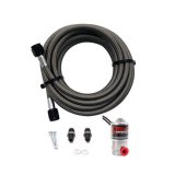 Snow Performance Braided SS Line Trunk Mount Upgrade (4AN SS Braided Line Systems) thumbnail 1