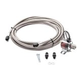Snow Performance Braided SS Line Trunk Mount Upgrade (4AN SS Braided Line Systems) thumbnail 3