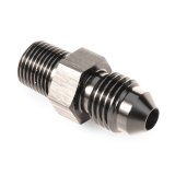 Snow Performance 1/8in NPT To 4AN Straight Water Fitting (Black) thumbnail 3