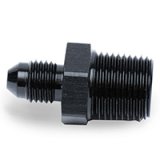 Snow Performance 3/8in NPT to 4AN Straight Water Fitting (Black) thumbnail 1