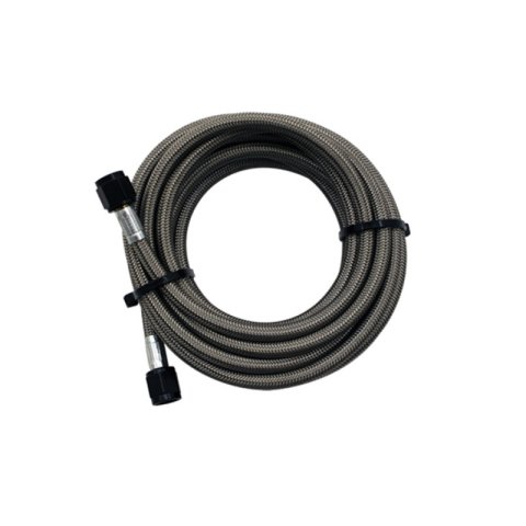 Snow Performance 5ft Stainless Steel Braided Water Line (4AN Black) thumbnail 3