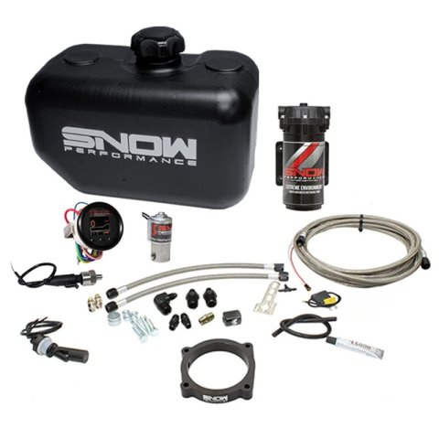 Snow Performance Stg 2 Boost Cooler Challenger/Charger Hellcat Water Inj Kit (SS Braid Line/4AN Fit) thumbnail 1