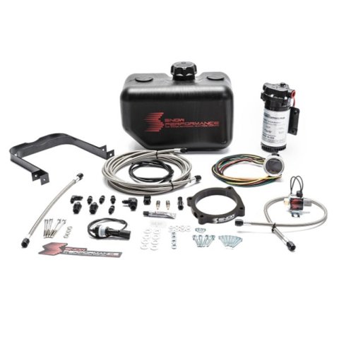 Snow Performance Stg 2 Boost Cooler Challenger/Charger Hellcat Water Inj Kit (SS Braid Line/4AN Fit) thumbnail 2