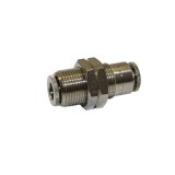 Snow Performance Bulkhead Fitting 1/4in Push EPDM to 1/4in Push EPDM thumbnail 3