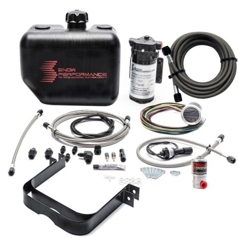 Snow Performance 2.5 Boost Cooler Water Methanol Injection Kit w/ SS Brd Line & 4AN Fittings thumbnail 2