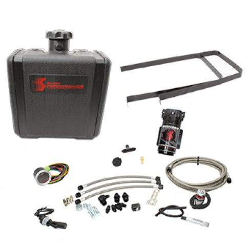 Snow Performance 07-17 Cummins 6.7L Stg 2 Boost Cooler Water Inj. Kit (SS Brded Line/4AN) w/o Tank thumbnail 6