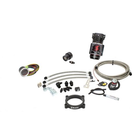Snow Performance 11-17 Mustang Stg 2 Boost Cooler F/I Water Inj. Kit (SS Brded Line/4AN Fittings) w/ thumbnail 1