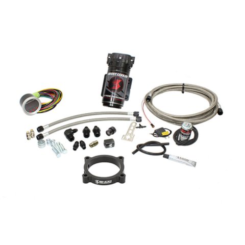 Snow Performance 11-17 Mustang Stg 2 Boost Cooler F/I Water Inj. Kit (SS Brded Line/4AN Fittings) w/ thumbnail 3