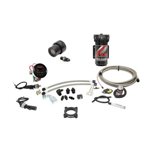 Snow Performance 13-18 Ford Focus ST Stg 2 Boost Cooler Water Inj Kit (SS Braided Line/4AN) w/o Tank thumbnail 2