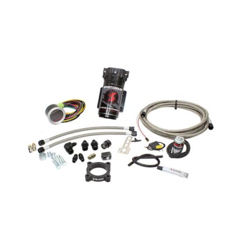Snow Performance 13-18 Ford Focus ST Stg 2 Boost Cooler Water Inj Kit (SS Braided Line/4AN) w/o Tank thumbnail 3